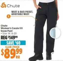 Anaconda Chute Women's Cassie III Snow Pant offer