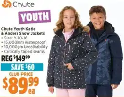 Anaconda Chute Youth Katie & Anders Snow Jackets offer