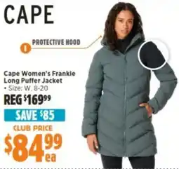 Anaconda Cape Women's Frankie Long Puffer Jacket offer
