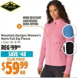 Anaconda Mountain Designs Women's Navis Full Zip Fleece offer