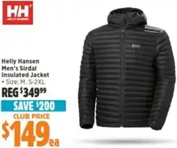 Anaconda Helly Hansen Men's Sirdal Insulated Jacket offer