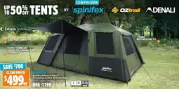 Anaconda Spinifex Mawson Eclipse Technology Instant Tent offer