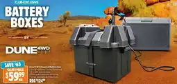 Anaconda Dune 4WD Powered Battery Box offer