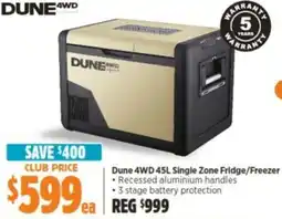 Anaconda Dune 4wd single zone fridge / freezer offer