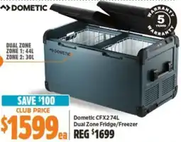 Anaconda Dometic CFX2 Dual Zone Fridge/Freezer offer