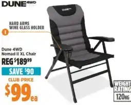 Anaconda Dune 4WD Nomad II Chair offer