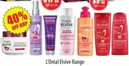 L'Oréal Elvive Range