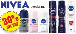 Healthy World Pharmacy NIVEA Deodorant offer