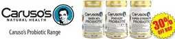 Caruso's Probiotic Range