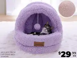 Prices Plus Cat cave bed offer