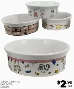 Prices Plus Ceramic cat bowl offer