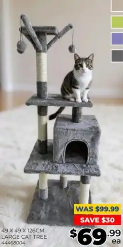 Prices Plus Large cat tree offer