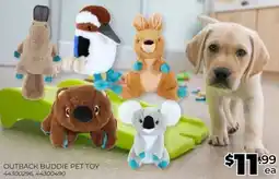 Outback buddie pet toy