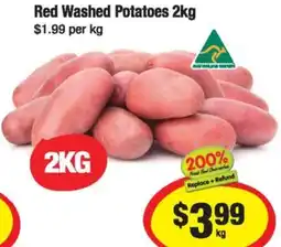 Red Washed Potatoes