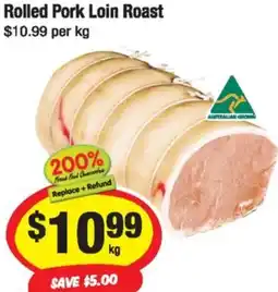 CORNETTS Rolled Pork Loin Roast offer