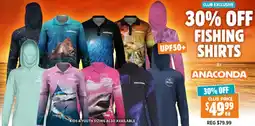 Anaconda OFF FISHING SHIRTS offer