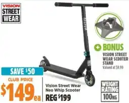 Anaconda Vision Street Wear Neo Whip Scooter offer