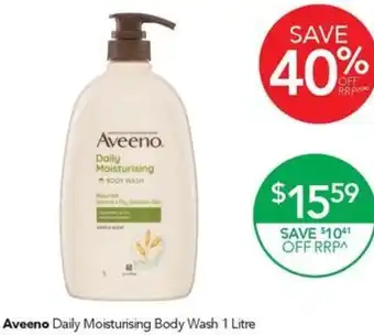 Terry White Aveeno Daily Moisturising Body Wash offer