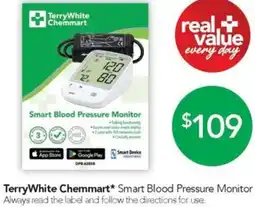 Terry White Smart Blood Pressure Monitor offer