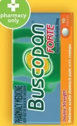 Terry White Buscopan forte offer