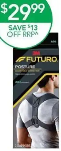 Terry White FUTURO Adjustable Corrector Posture offer