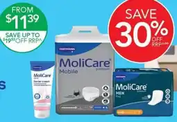 Terry White MoliCare Selected Range offer