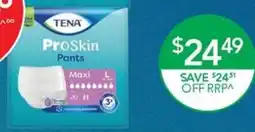 Terry White TENA ProSkin Pants offer
