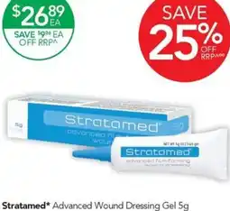 Terry White Stratamed Advanced Wound Dressing Gel offer