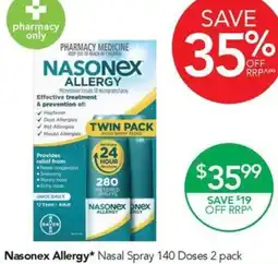 Terry White Nasonex Allergy Nasal Spray offer