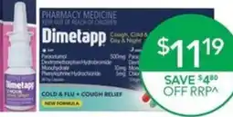 Terry White Dimetapp Cough, Cold & Flu Day & Night offer