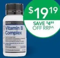 Terry White Nourex Professional Vitamin B Complex offer