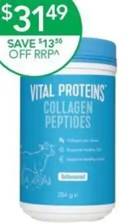 Terry White Vital proteins collagen peptides offer