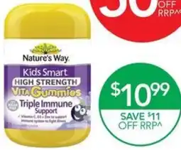 Terry White Nature's way kids smart high strength vita gummies offer