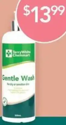 Terry White TerryWhite Chemmart Gentle Wash offer