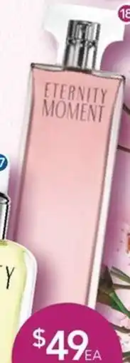 Terry White Calvin Klein Eternity Moment EDP Spray offer