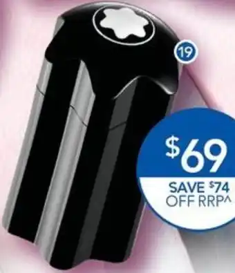 Terry White Montblanc Emblem EDT Spray offer