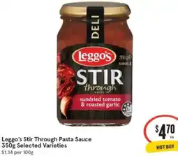 IGA Xpress Leggo's Stir Through Pasta Sauce offer