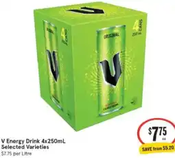 IGA Xpress V Energy Drink offer