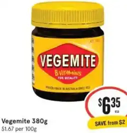 IGA Xpress Vegemite offer