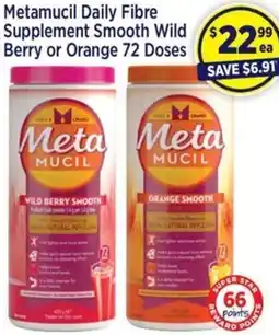 Star Discount Chemist Metamucil Daily Fibre offer