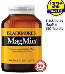 Star Discount Chemist BLACKMORES MagMin offer
