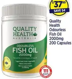 Star Discount Chemist Quality Health Odourless Fish Oil offer