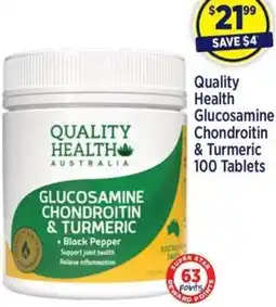 Star Discount Chemist Quality Health Glucosamine Chondroitin & Turmeric offer