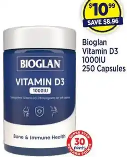 Star Discount Chemist Bioglan Vitamin D3 offer