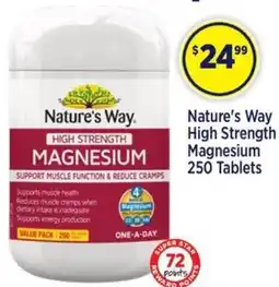 Star Discount Chemist Nature's Way High Strength Magnesium offer