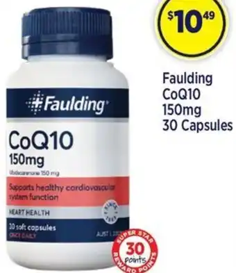 Star Discount Chemist Faulding CoQ10 offer