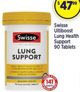 Star Discount Chemist Swisse Ultiboost Lung Health Support offer
