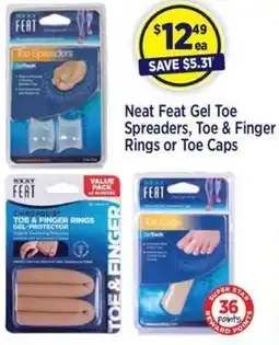 Star Discount Chemist Neat Feat Gel Toe Spreaders, Toe & Finger Rings or Toe Caps offer