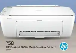 Harvey Norman Hp deskjet 2820e multi-function printer offer