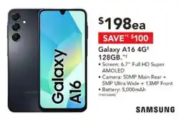 Harvey Norman Galaxy a16 4g+ 128gb offer